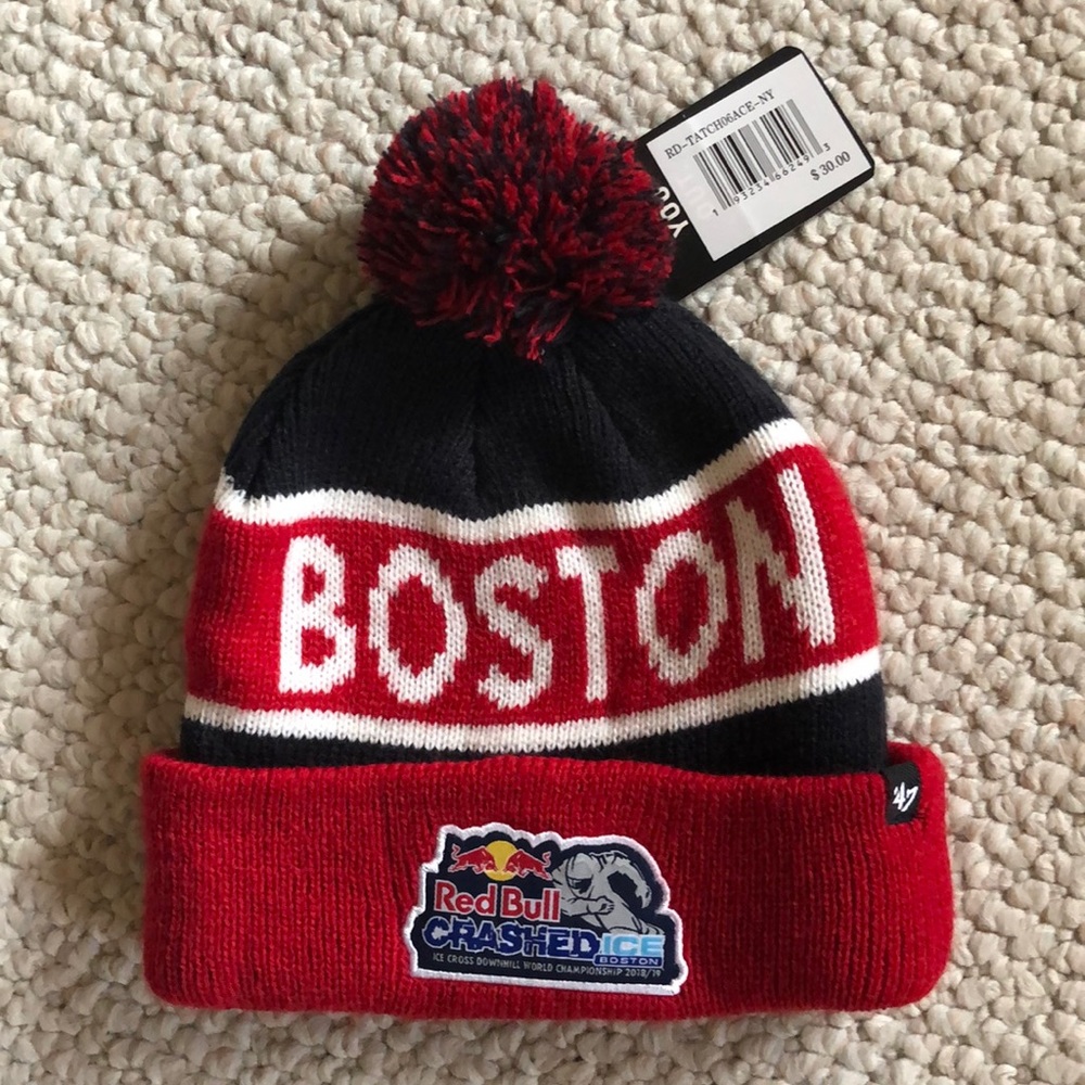 47 Boston Red Bull Crashed Ice Hat NEW!